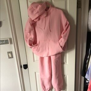 Comfrt airplane mode hoodie and sweatpants set